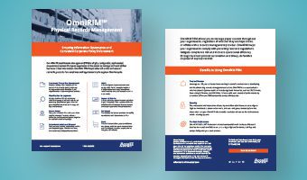 OmniRIM Physical Records Management | Access Data Sheets